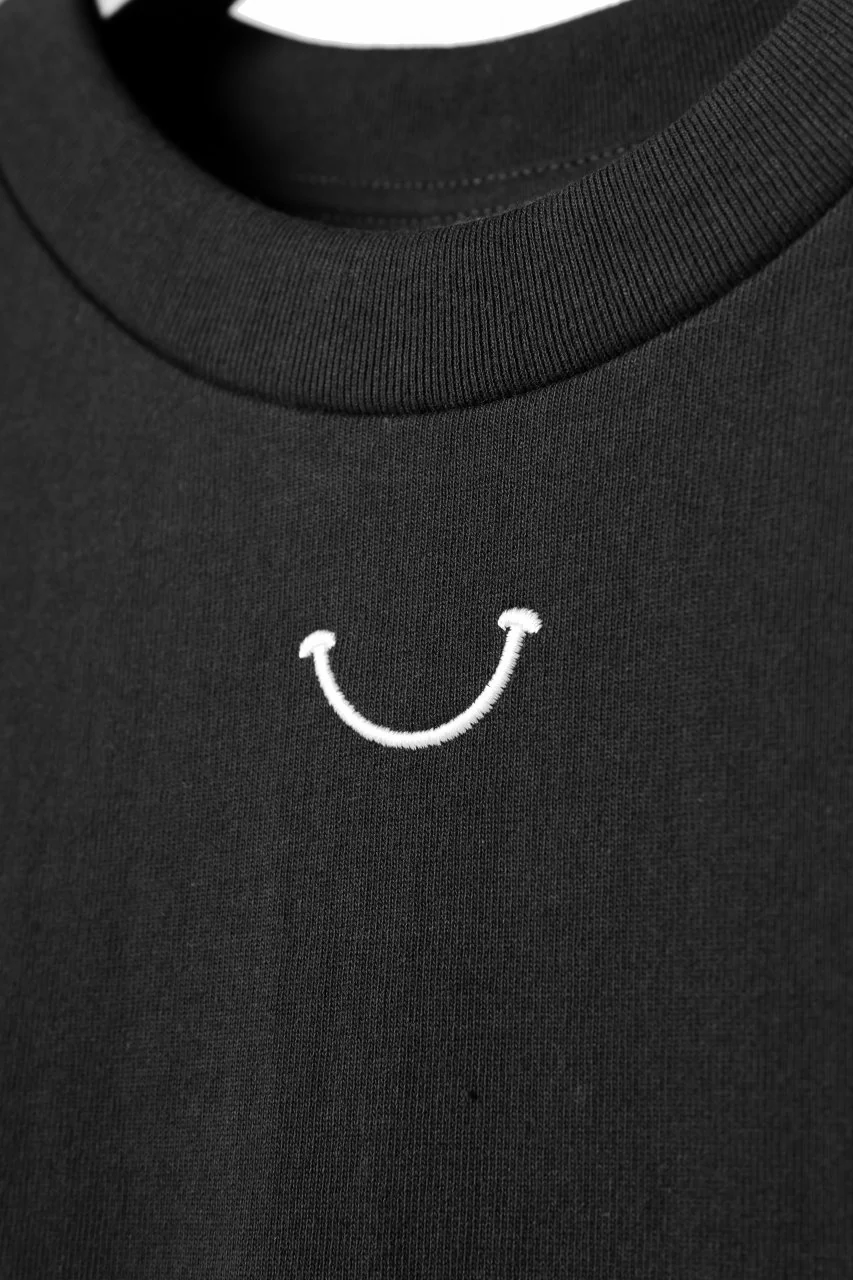 READYMADE SMILE & LOGO SHORT SLEEVE T-SHIRT (BLACK) - Image 10