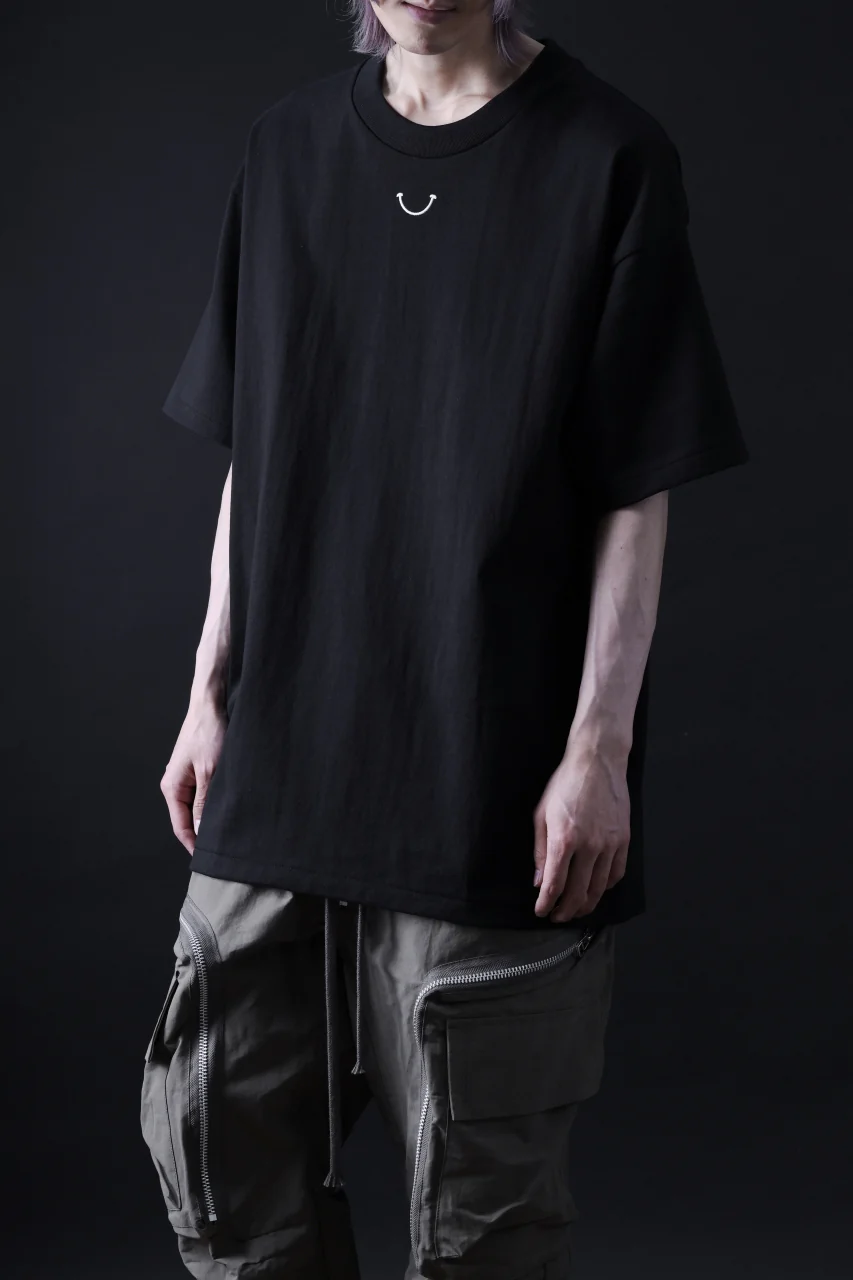 READYMADE SMILE & LOGO SHORT SLEEVE T-SHIRT (BLACK) - Image 15
