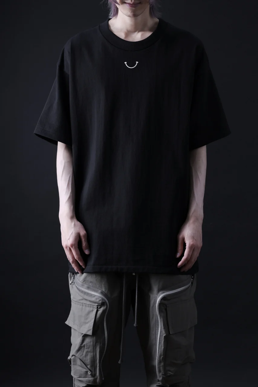 READYMADE SMILE & LOGO SHORT SLEEVE T-SHIRT (BLACK) - Image 17