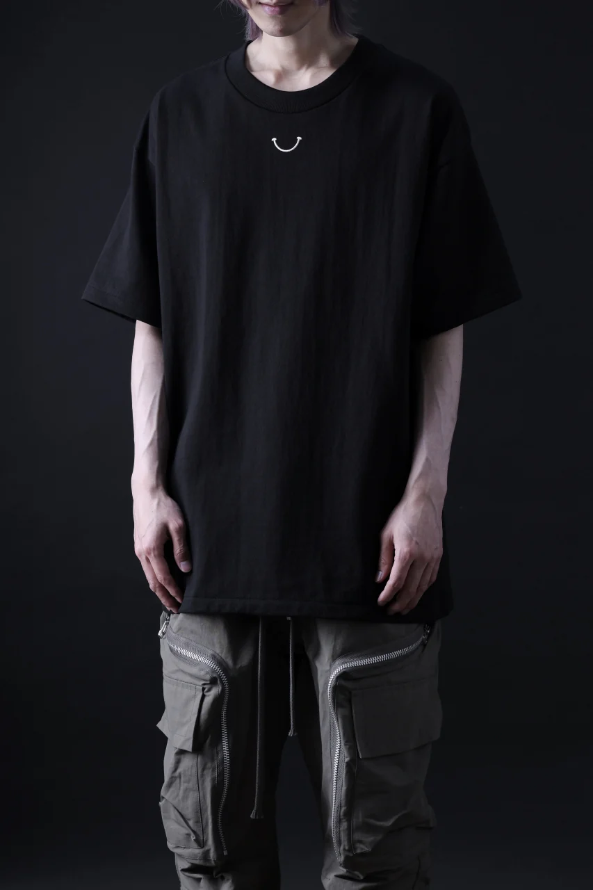 READYMADE SMILE & LOGO SHORT SLEEVE T-SHIRT (BLACK) - Image 19