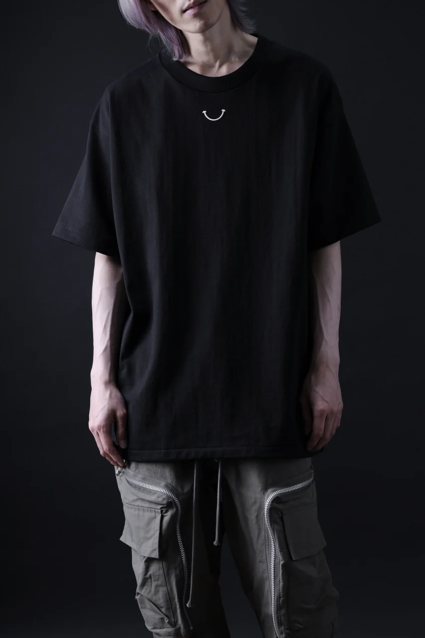 READYMADE SMILE & LOGO SHORT SLEEVE T-SHIRT (BLACK) - Image 20