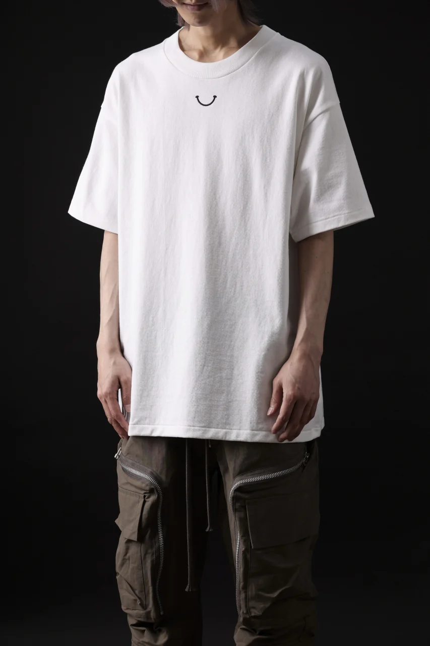 READYMADE SMILE & LOGO SHORT SLEEVE T-SHIRT (WHITE) - Image 17