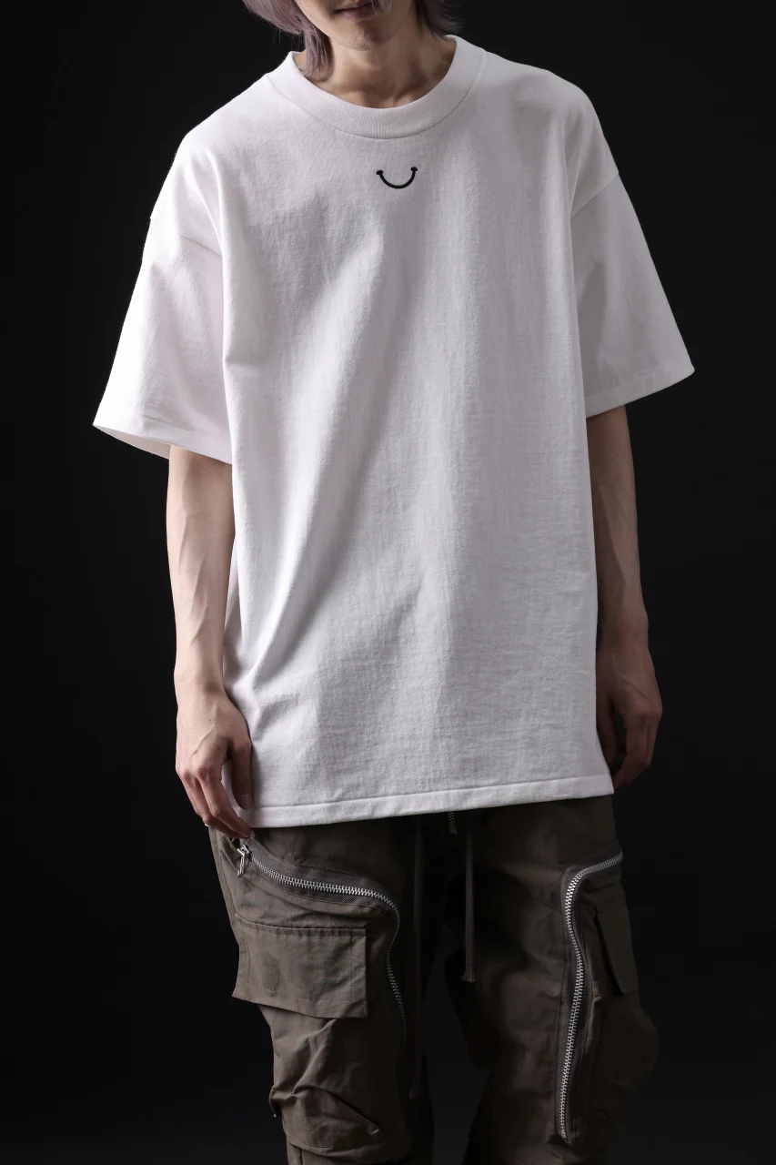 READYMADE SMILE & LOGO SHORT SLEEVE T-SHIRT (WHITE) - Image 20