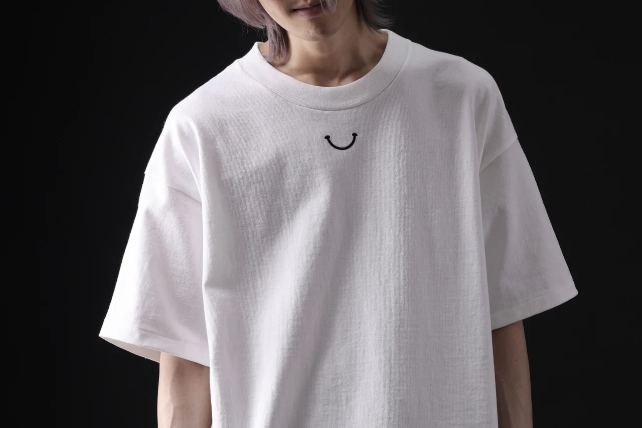 READYMADE SMILE & LOGO SHORT SLEEVE T-SHIRT (WHITE) - Image 22