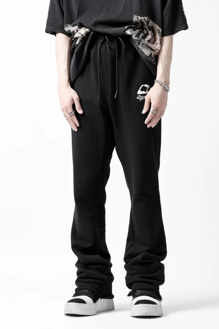 READYMADE SWEAT FLARE PANTS MENS (BLACK) - Image 16