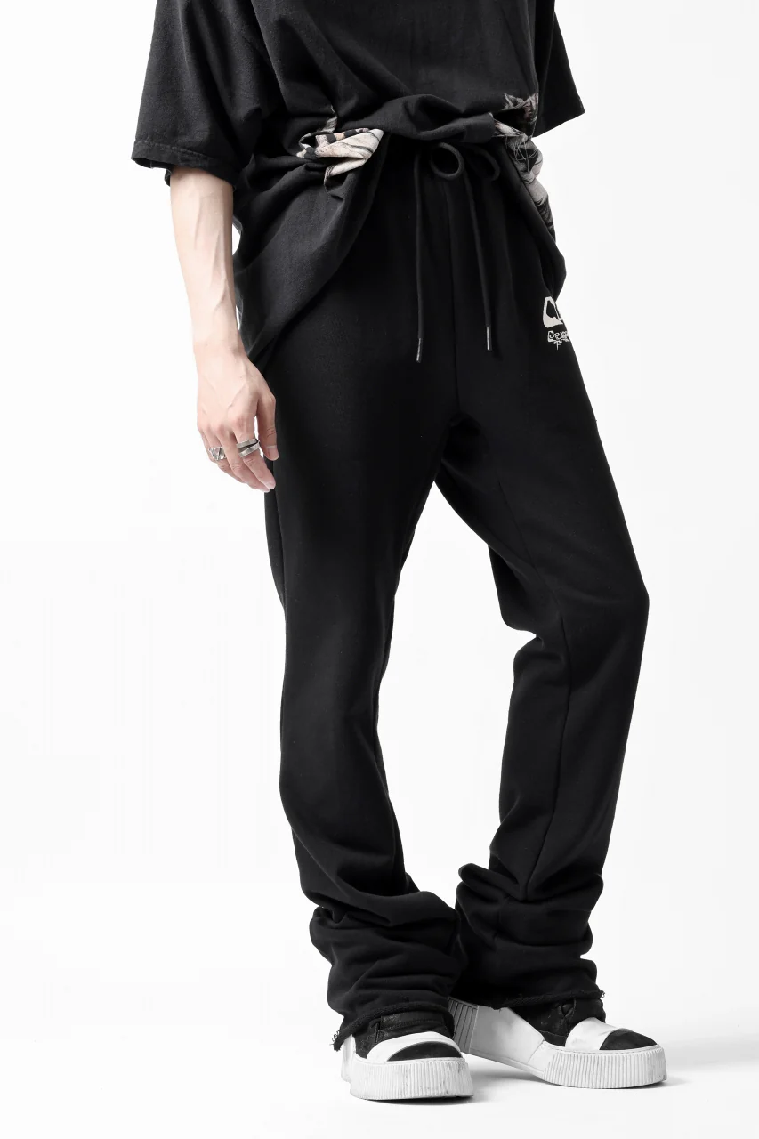 READYMADE SWEAT FLARE PANTS MENS (BLACK) - Image 17