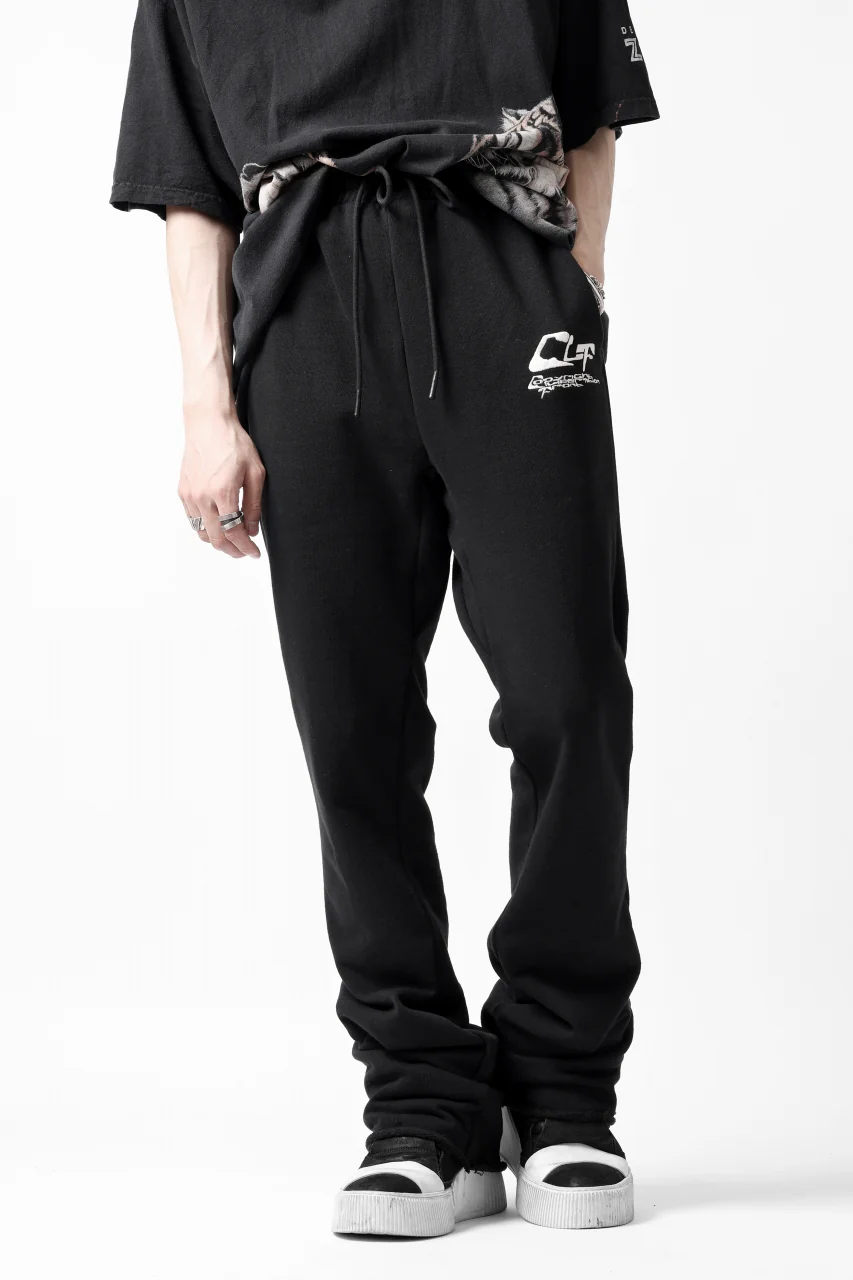 READYMADE SWEAT FLARE PANTS MENS (BLACK) - Image 18