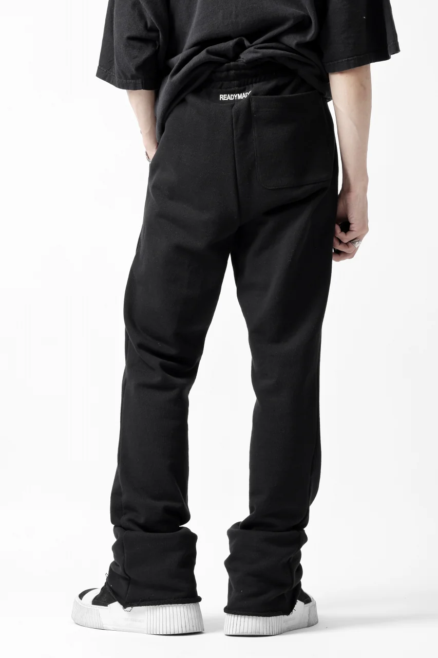 READYMADE SWEAT FLARE PANTS MENS (BLACK) - Image 19
