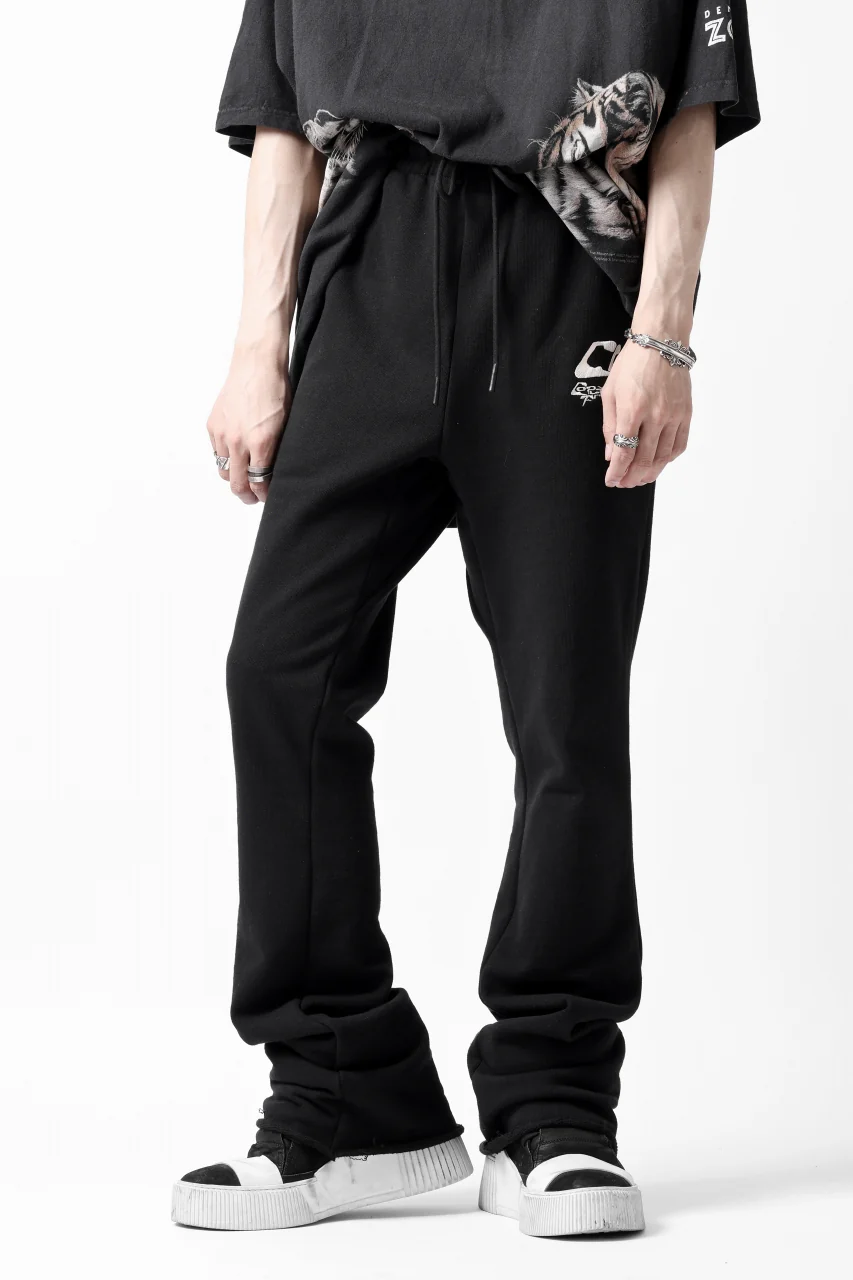 READYMADE SWEAT FLARE PANTS MENS (BLACK) - Image 21