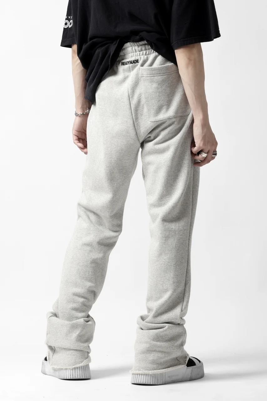READYMADE SWEAT FLARE PANTS MENS (GRAY) - Image 10