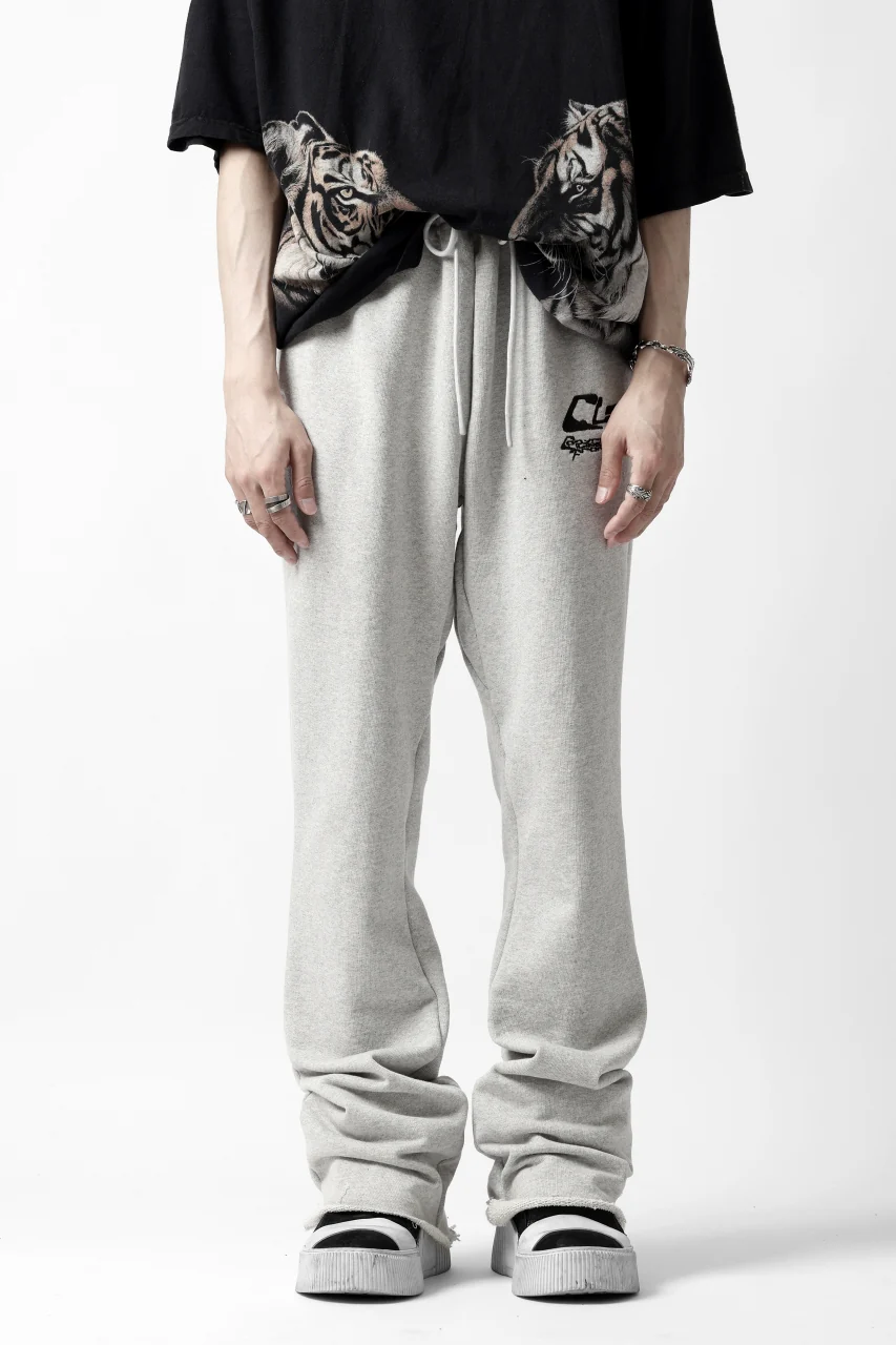 READYMADE SWEAT FLARE PANTS MENS (GRAY) - Image 11