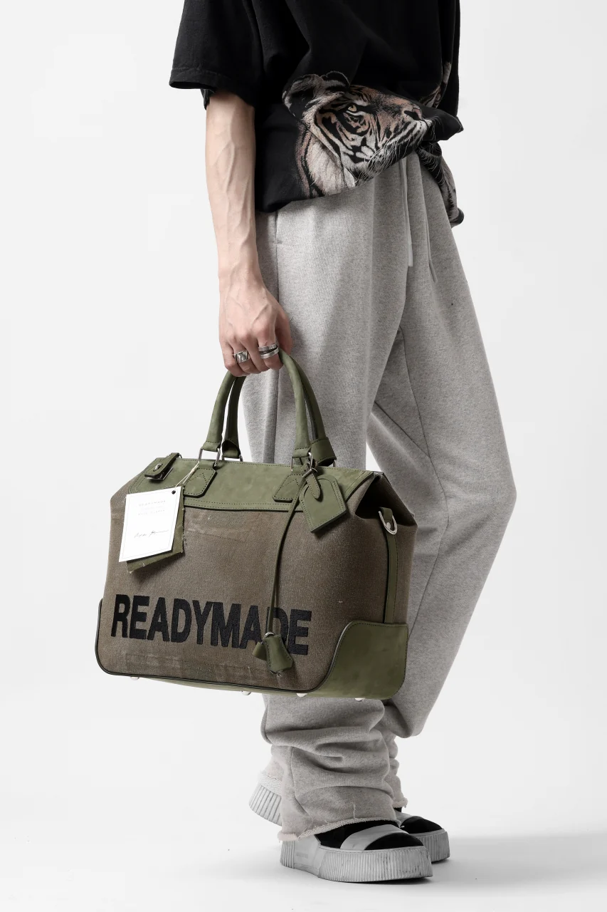 READYMADE SWEAT FLARE PANTS MENS (GRAY) - Image 14