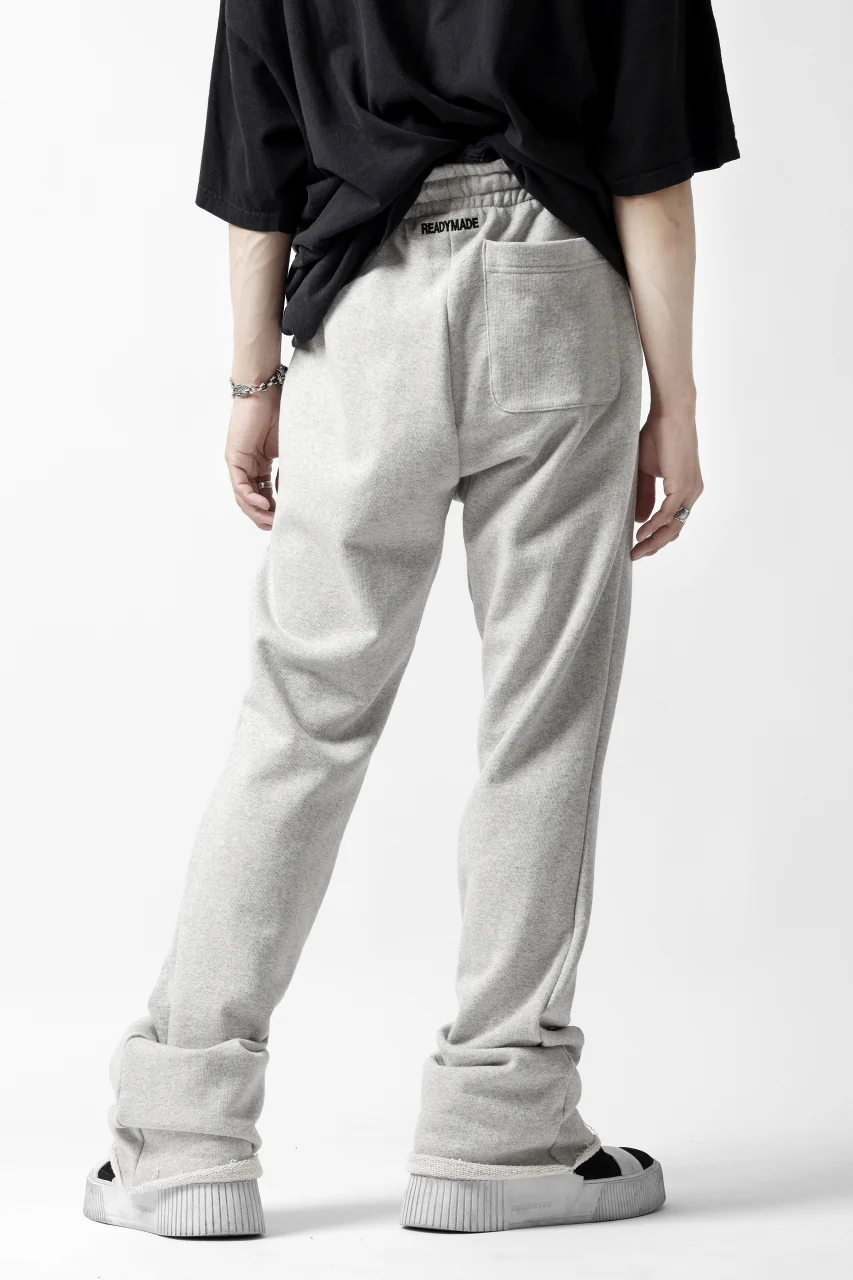 READYMADE SWEAT FLARE PANTS MENS (GRAY) - Image 9