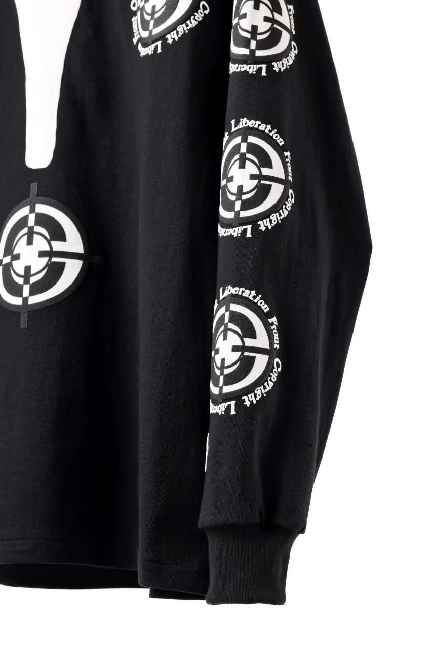 READYMADE TARGET / SMILE LS TEE (BLACK) - Image 10