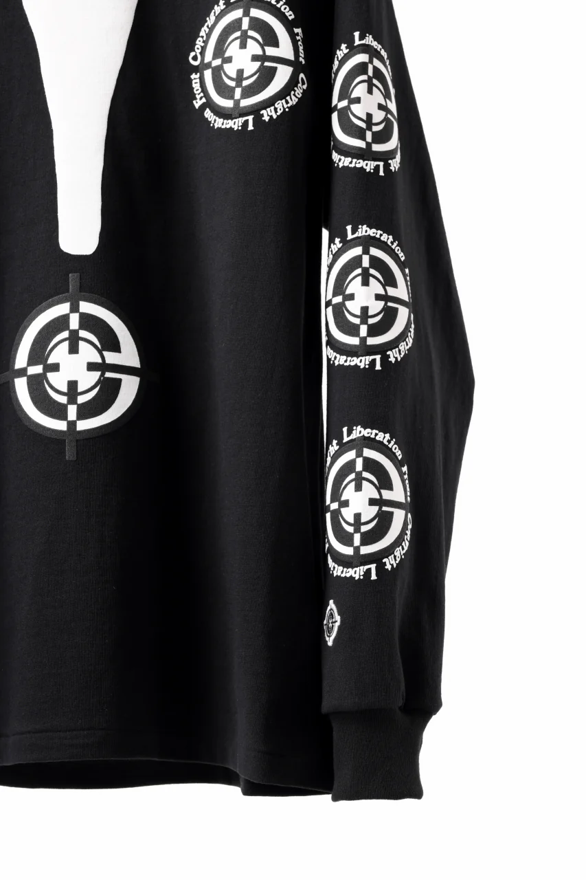 READYMADE TARGET / SMILE LS TEE (BLACK) - Image 11