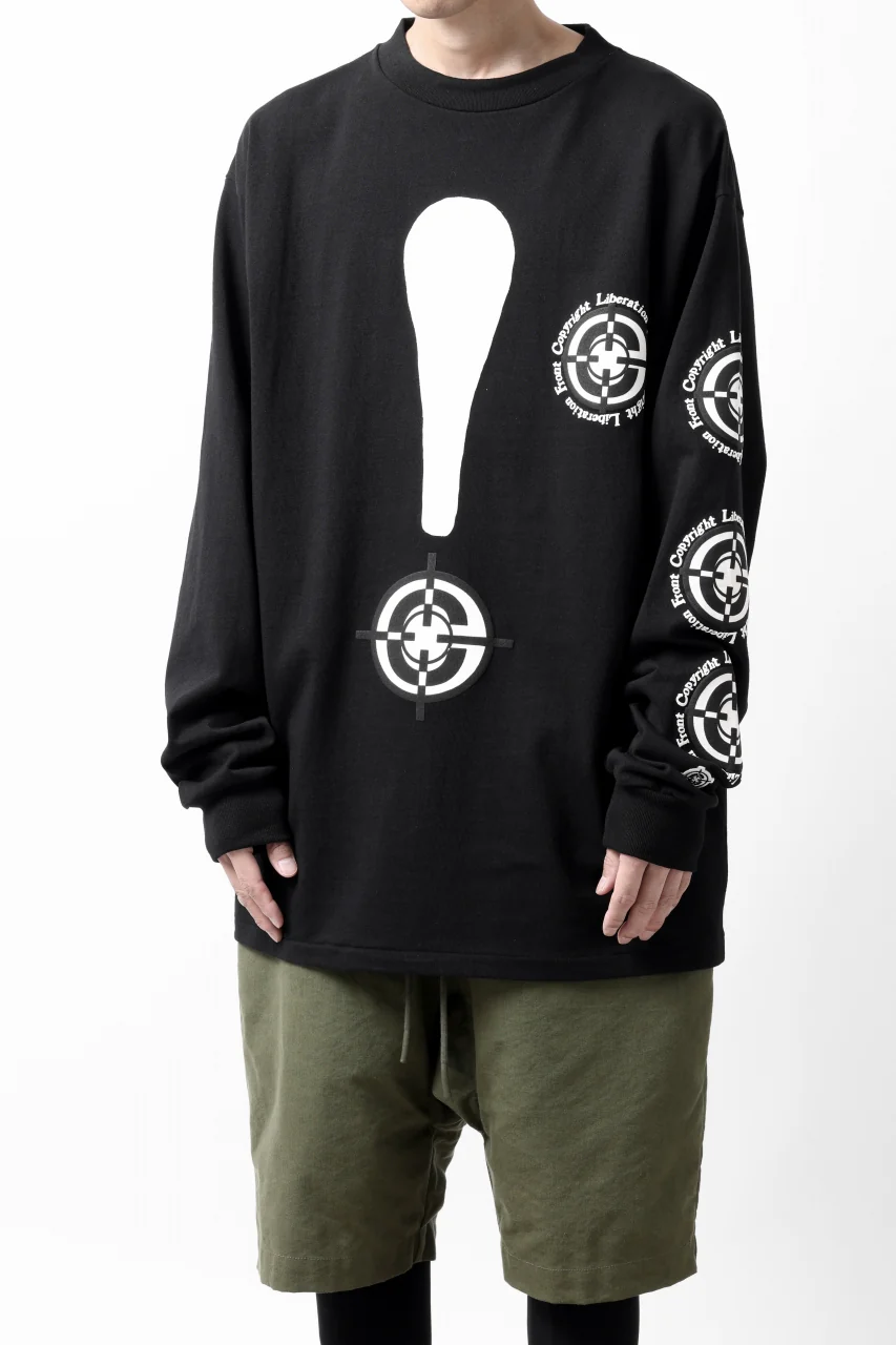 READYMADE TARGET / SMILE LS TEE (BLACK) - Image 14