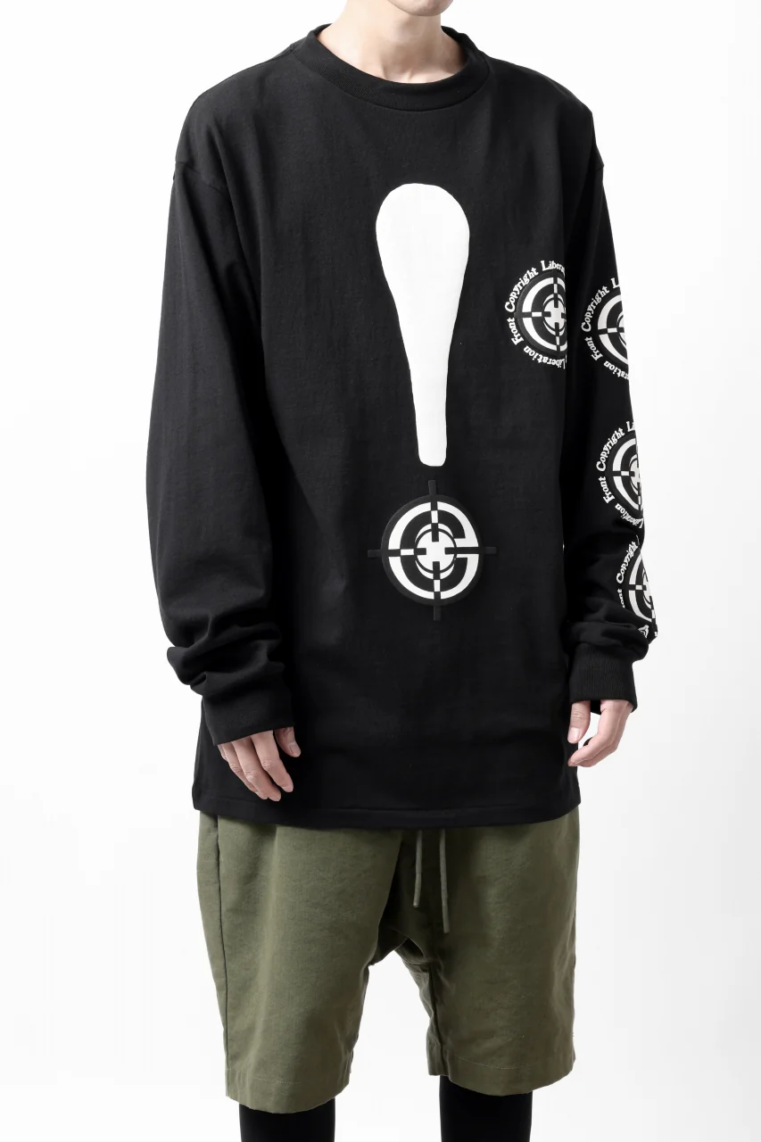 READYMADE TARGET / SMILE LS TEE (BLACK) - Image 16