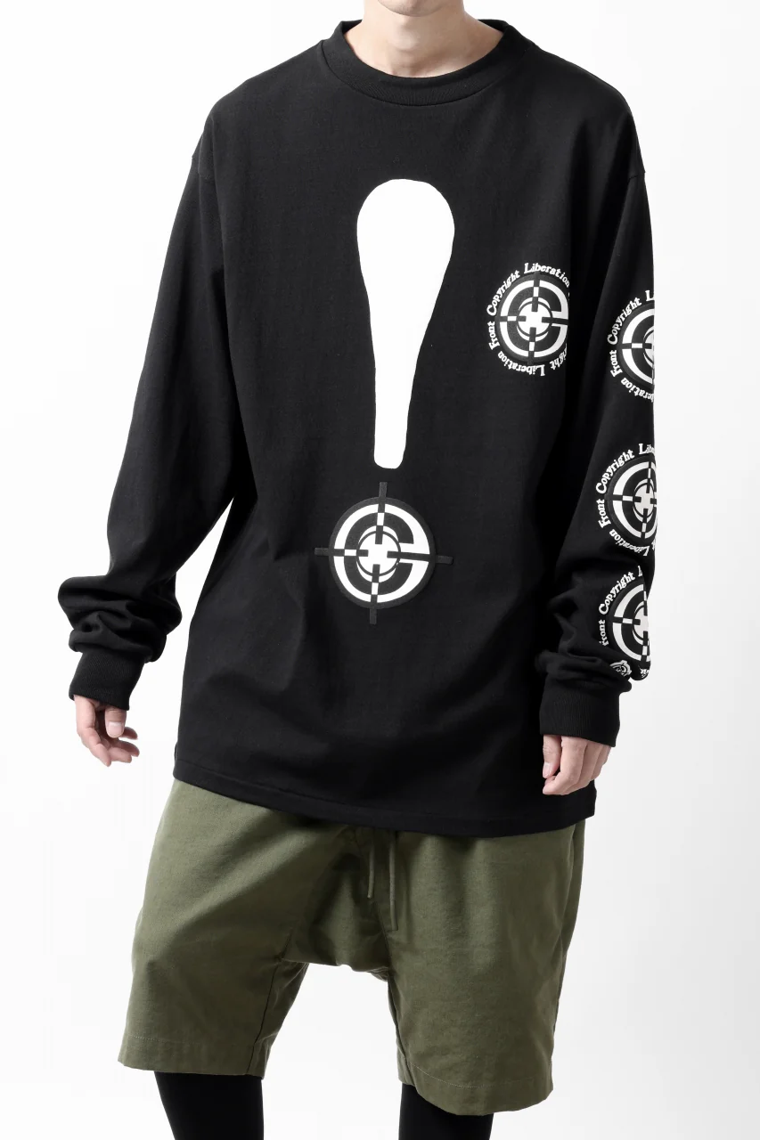 READYMADE TARGET / SMILE LS TEE (BLACK) - Image 17
