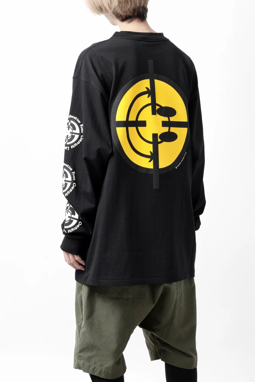 READYMADE TARGET / SMILE LS TEE (BLACK) - Image 18