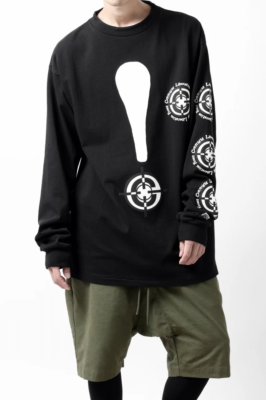 READYMADE TARGET / SMILE LS TEE (BLACK) - Image 19