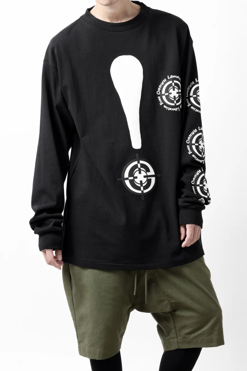 READYMADE TARGET / SMILE LS TEE (BLACK) - Image 20