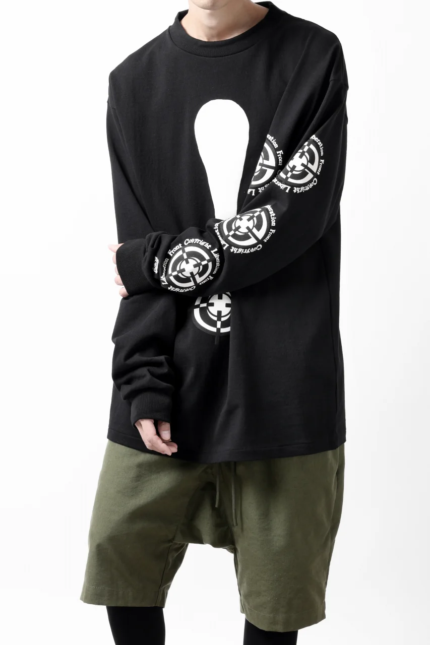 READYMADE TARGET / SMILE LS TEE (BLACK) - Image 21