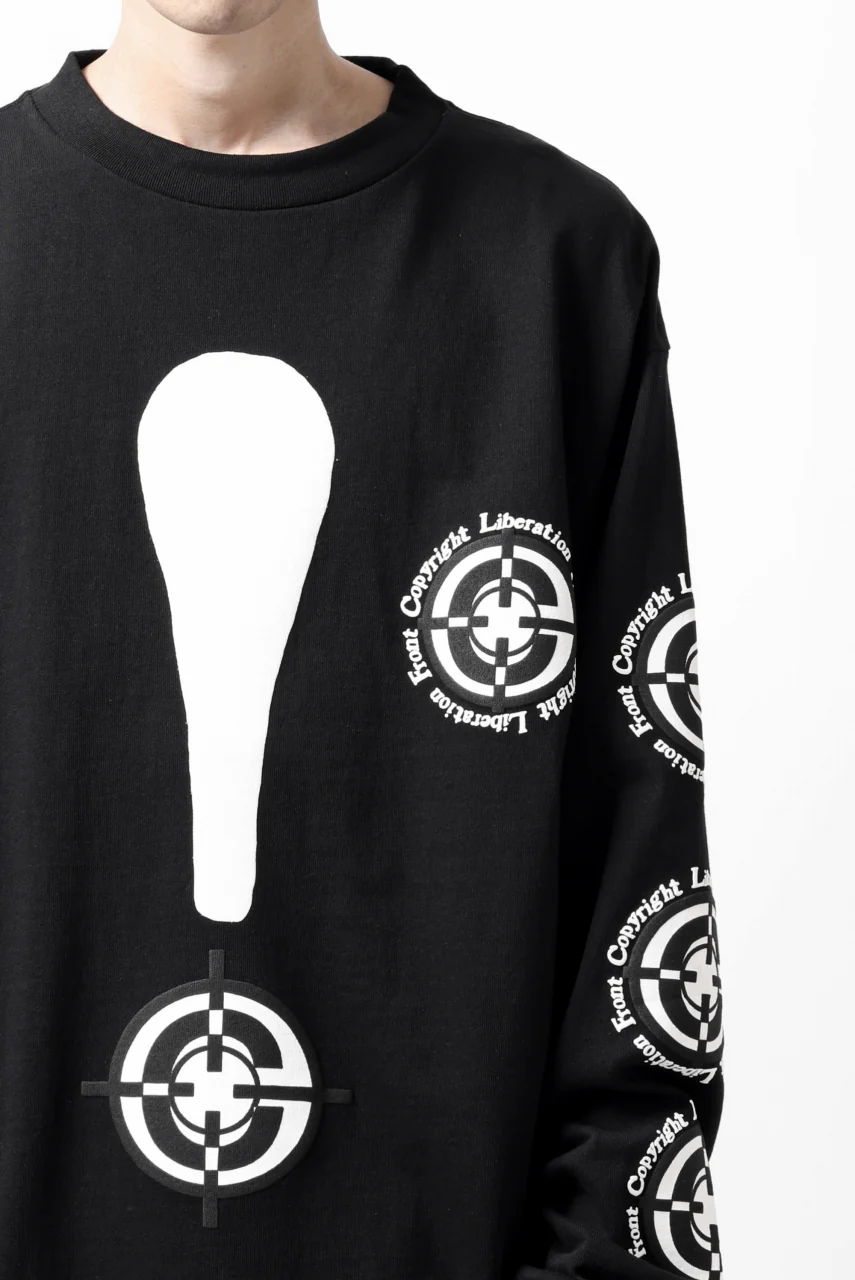 READYMADE TARGET / SMILE LS TEE (BLACK) - Image 24