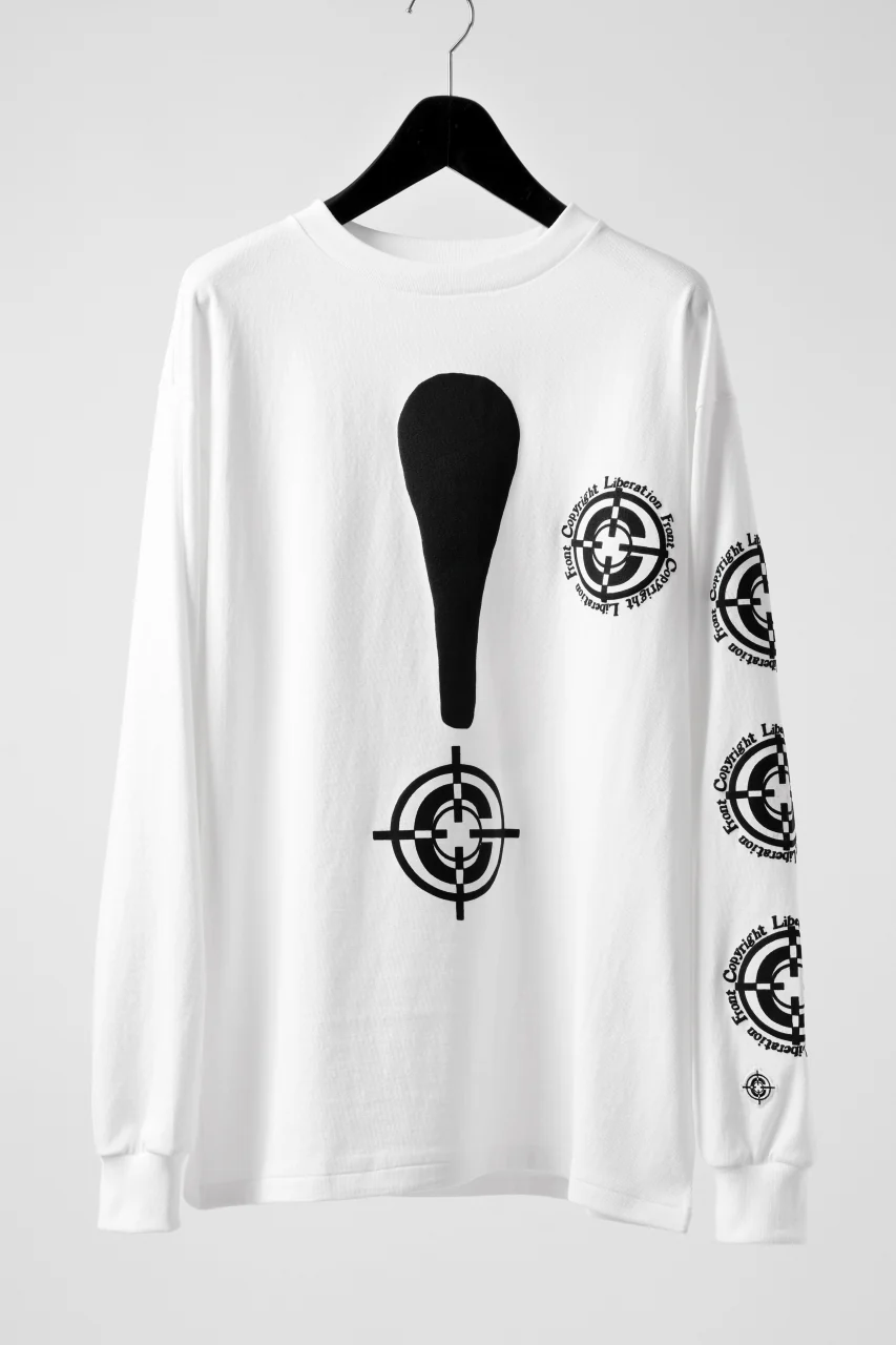 READYMADE TARGET / SMILE LS TEE (WHITE) - Image 2