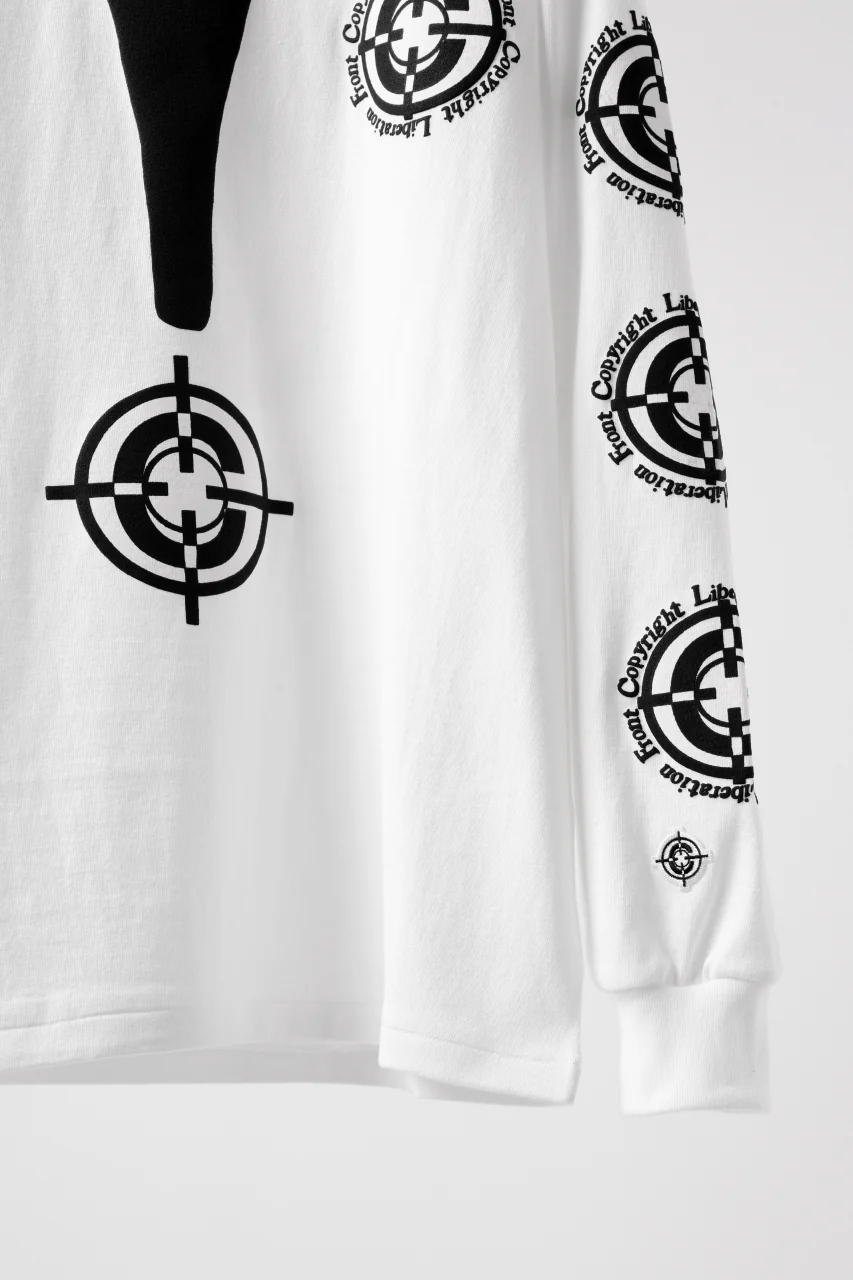 READYMADE TARGET / SMILE LS TEE (WHITE) - Image 5