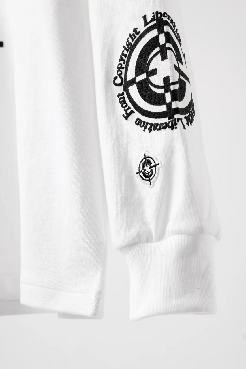 READYMADE TARGET / SMILE LS TEE (WHITE) - Image 7