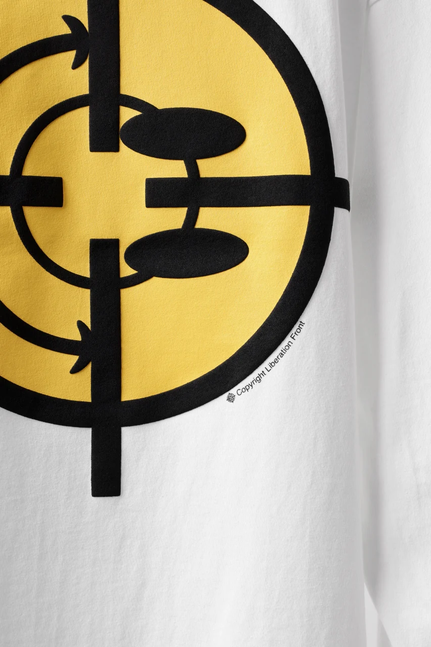 READYMADE TARGET / SMILE LS TEE (WHITE) - Image 8