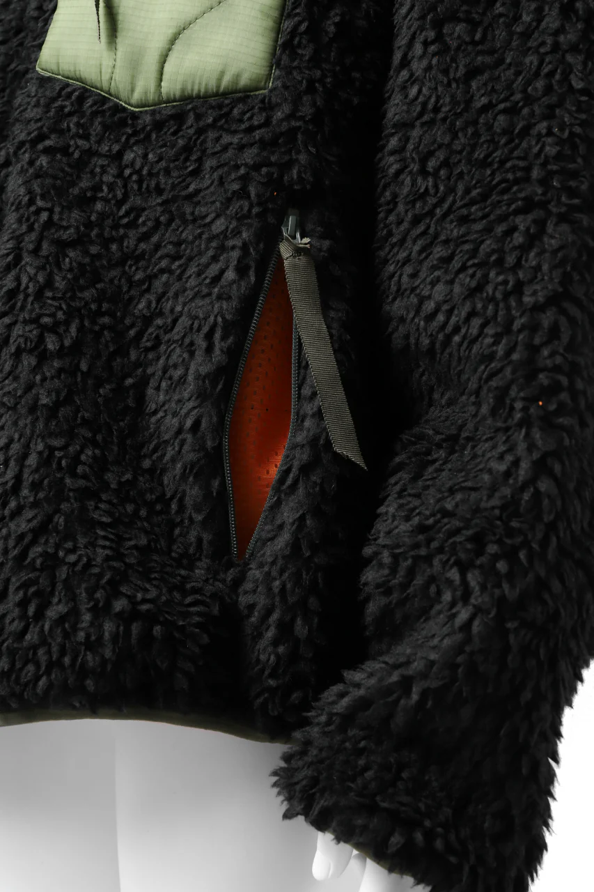 READYMADE TEDDY JACKET (BLACK) - Image 16