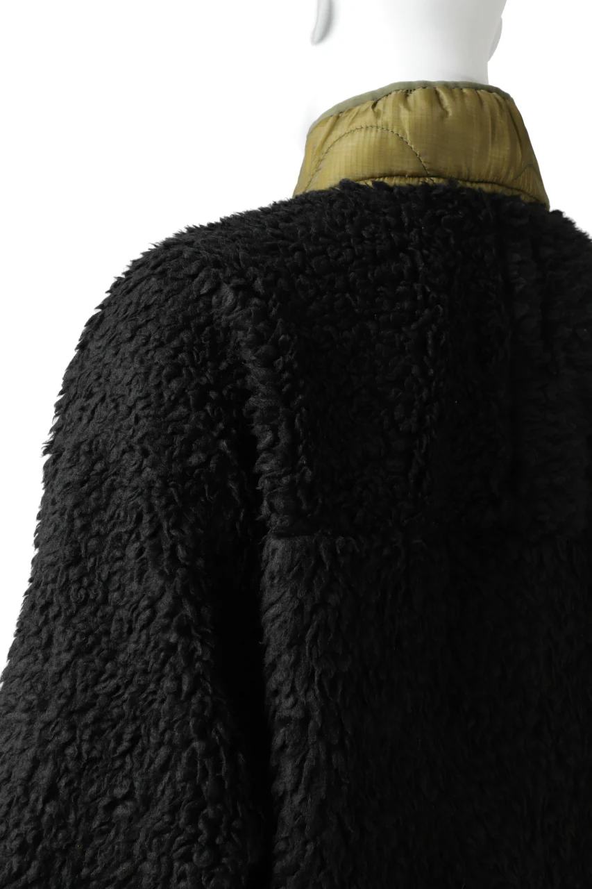 READYMADE TEDDY JACKET (BLACK) - Image 18