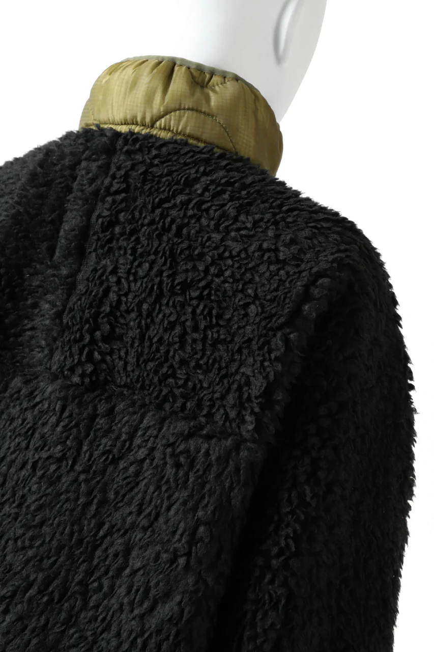 READYMADE TEDDY JACKET (BLACK) - Image 20