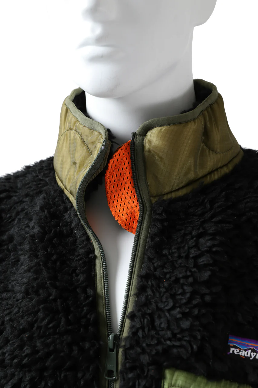 READYMADE TEDDY JACKET (BLACK) - Image 21