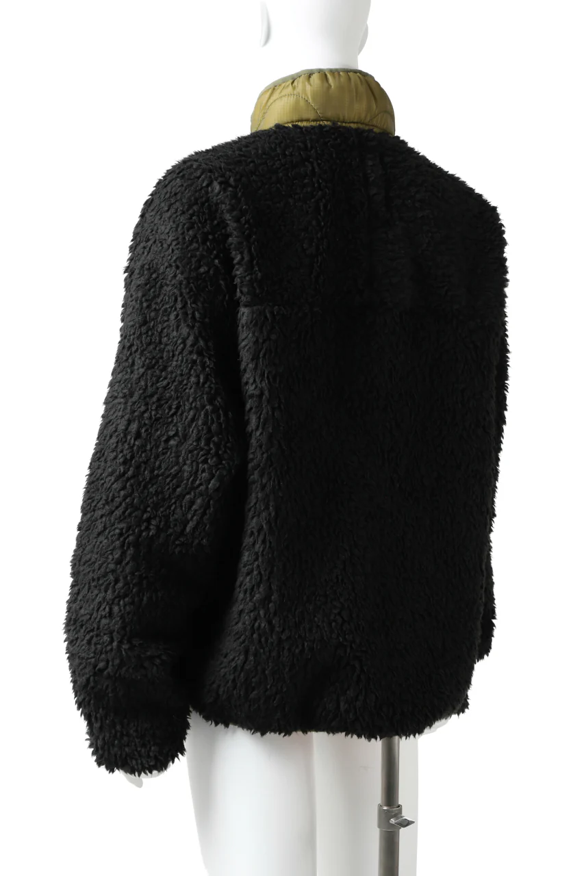 READYMADE TEDDY JACKET (BLACK) - Image 6
