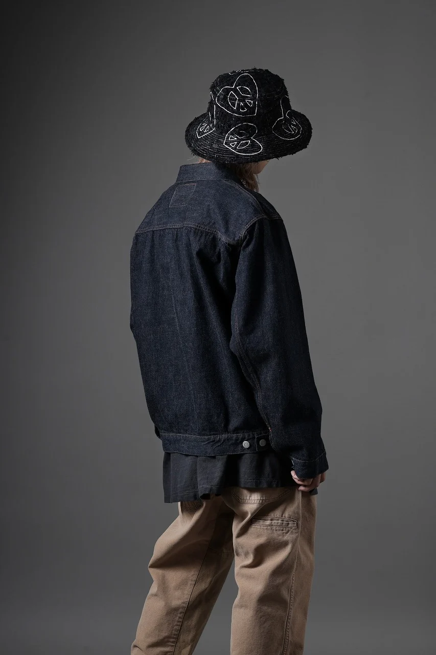 READYMADE TWEED BUCKET HAT (BLACK #B) - Image 12
