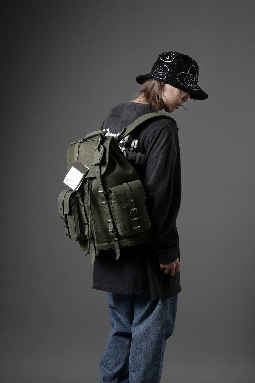 READYMADE TWEED BUCKET HAT (BLACK #B) - Image 15