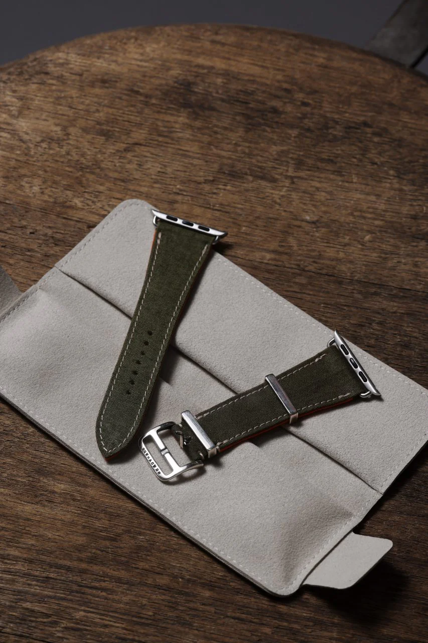READYMADE WATCH BAND (for Apple Watch 44mm) (KHAKI) - Image 14