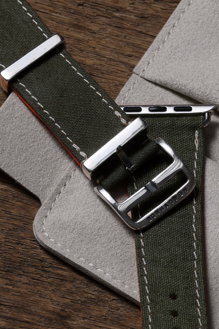READYMADE WATCH BAND (for Apple Watch 44mm) (KHAKI) - Image 16