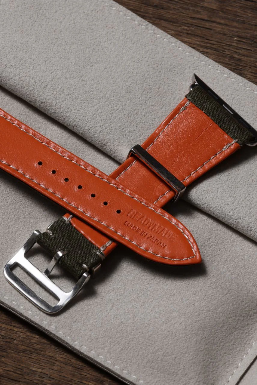READYMADE WATCH BAND (for Apple Watch 44mm) (KHAKI) - Image 18