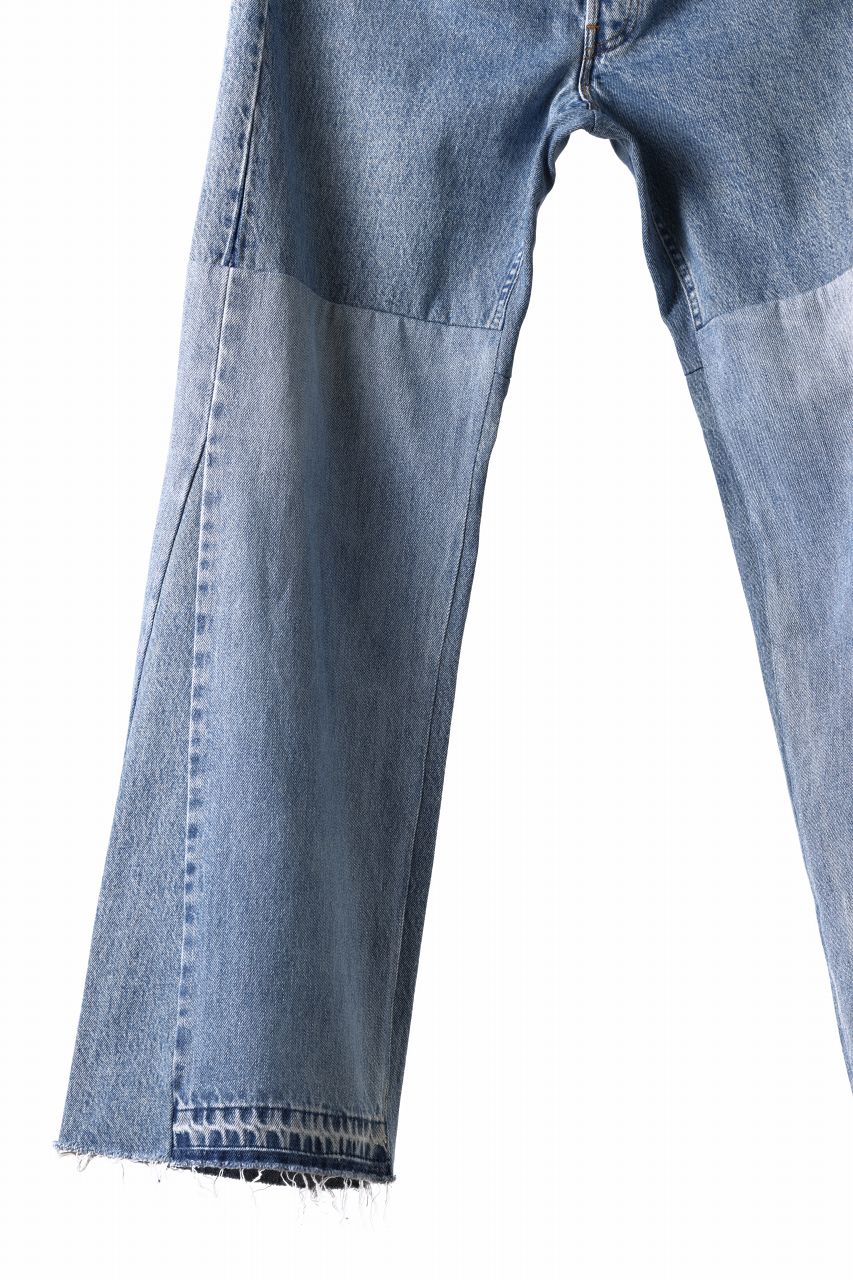 READYMADE WIDE FLARE DENIM PANTS / (BLUE #B) - Image 5