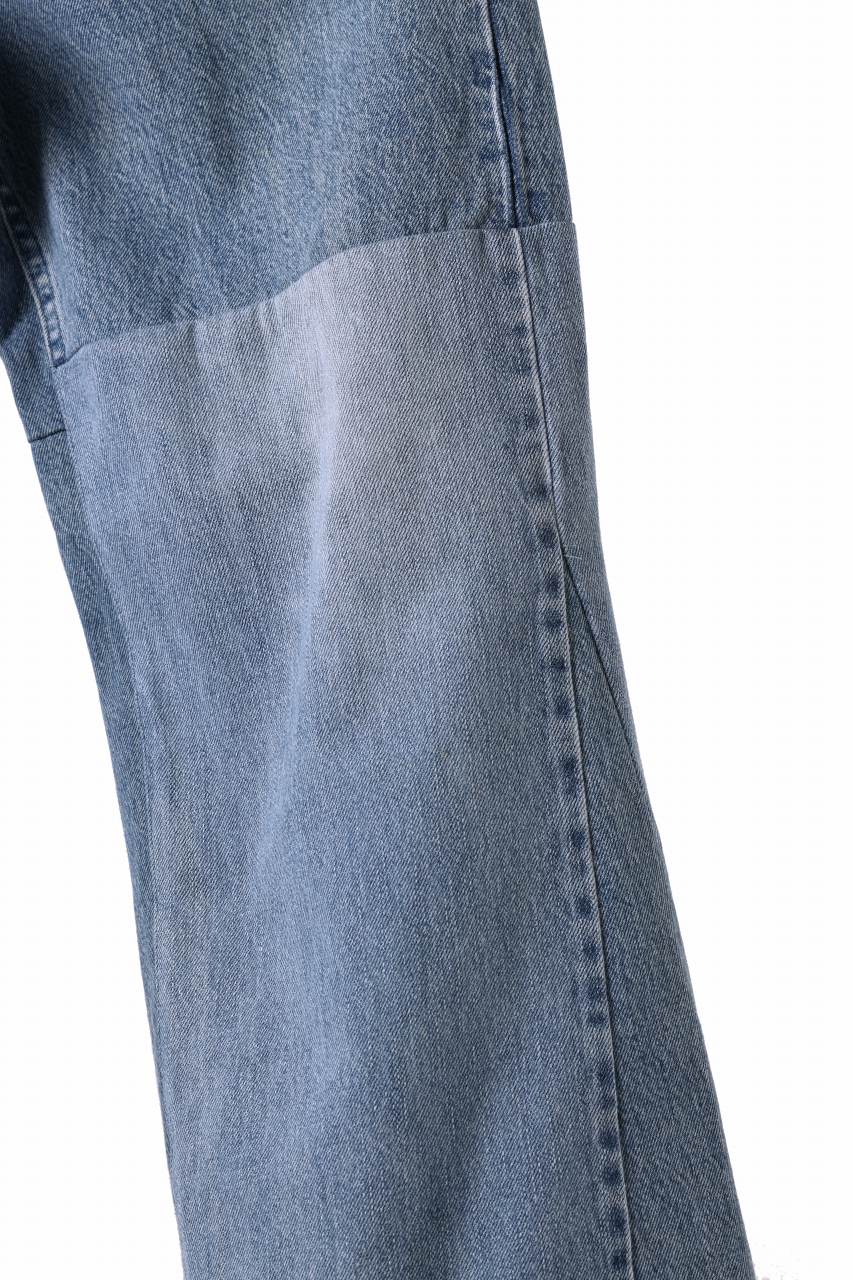 READYMADE WIDE FLARE DENIM PANTS / (BLUE #B) - Image 7