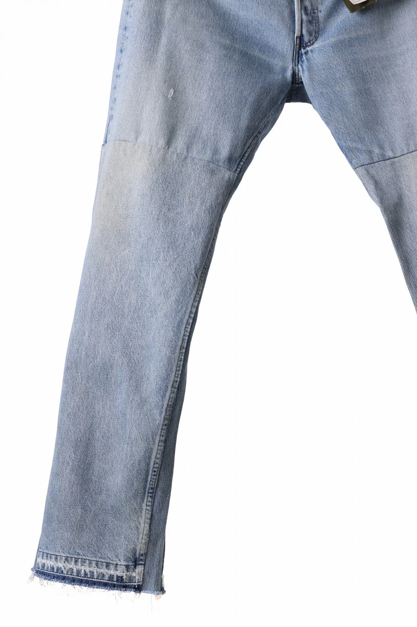 READYMADE WIDE FLARE DENIM PANTS / (BLUE #D) - Image 6