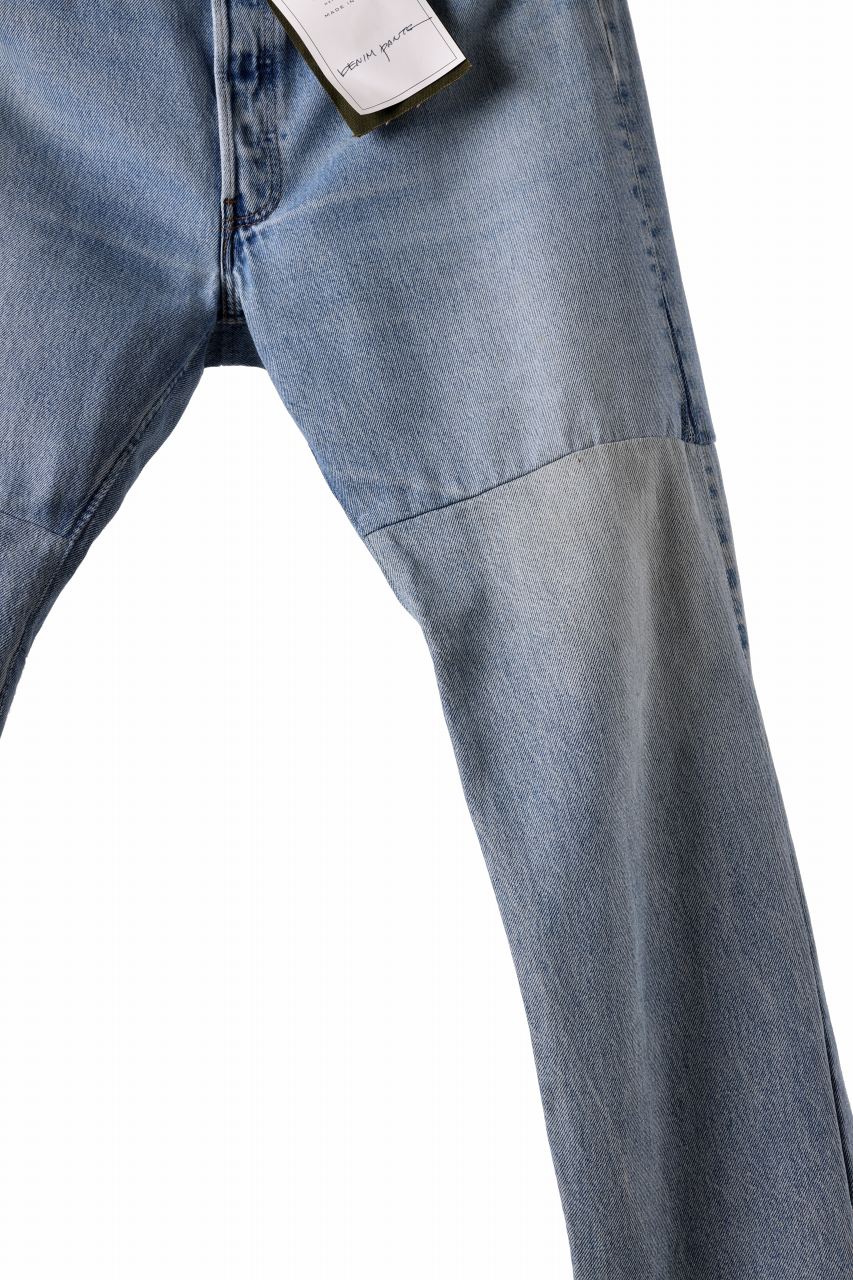 READYMADE WIDE FLARE DENIM PANTS / (BLUE #D) - Image 7