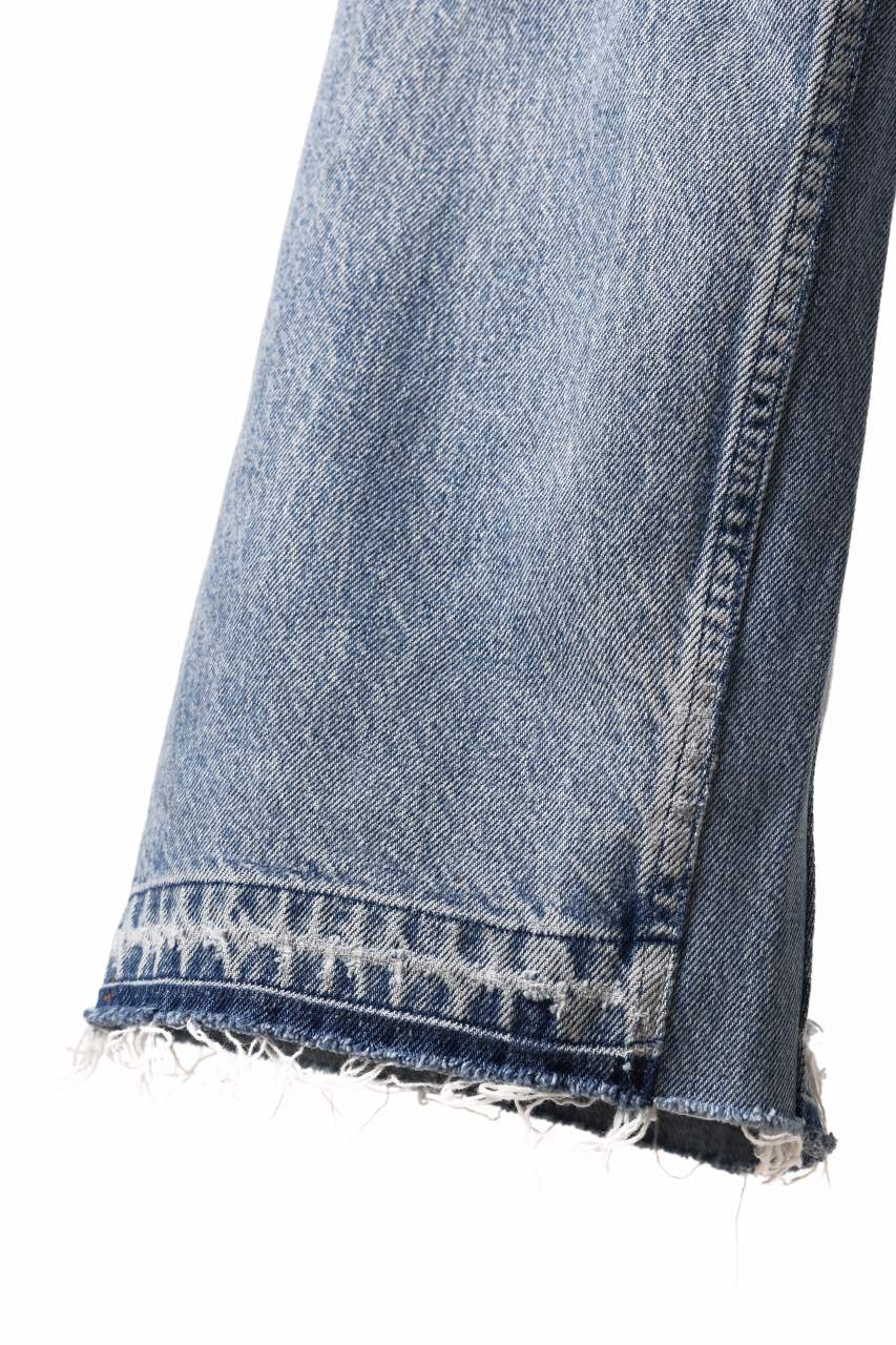 READYMADE WIDE FLARE DENIM PANTS / (BLUE #D) - Image 8