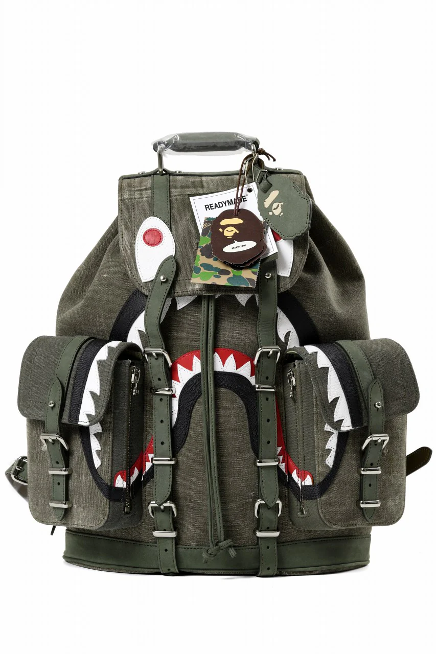 READYMADE x A BATHING APE® FIELD PACK (KHAKI)