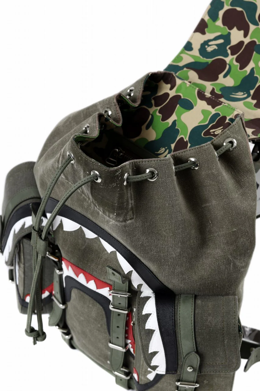 READYMADE x A BATHING APE® FIELD PACK (KHAKI) - Image 12