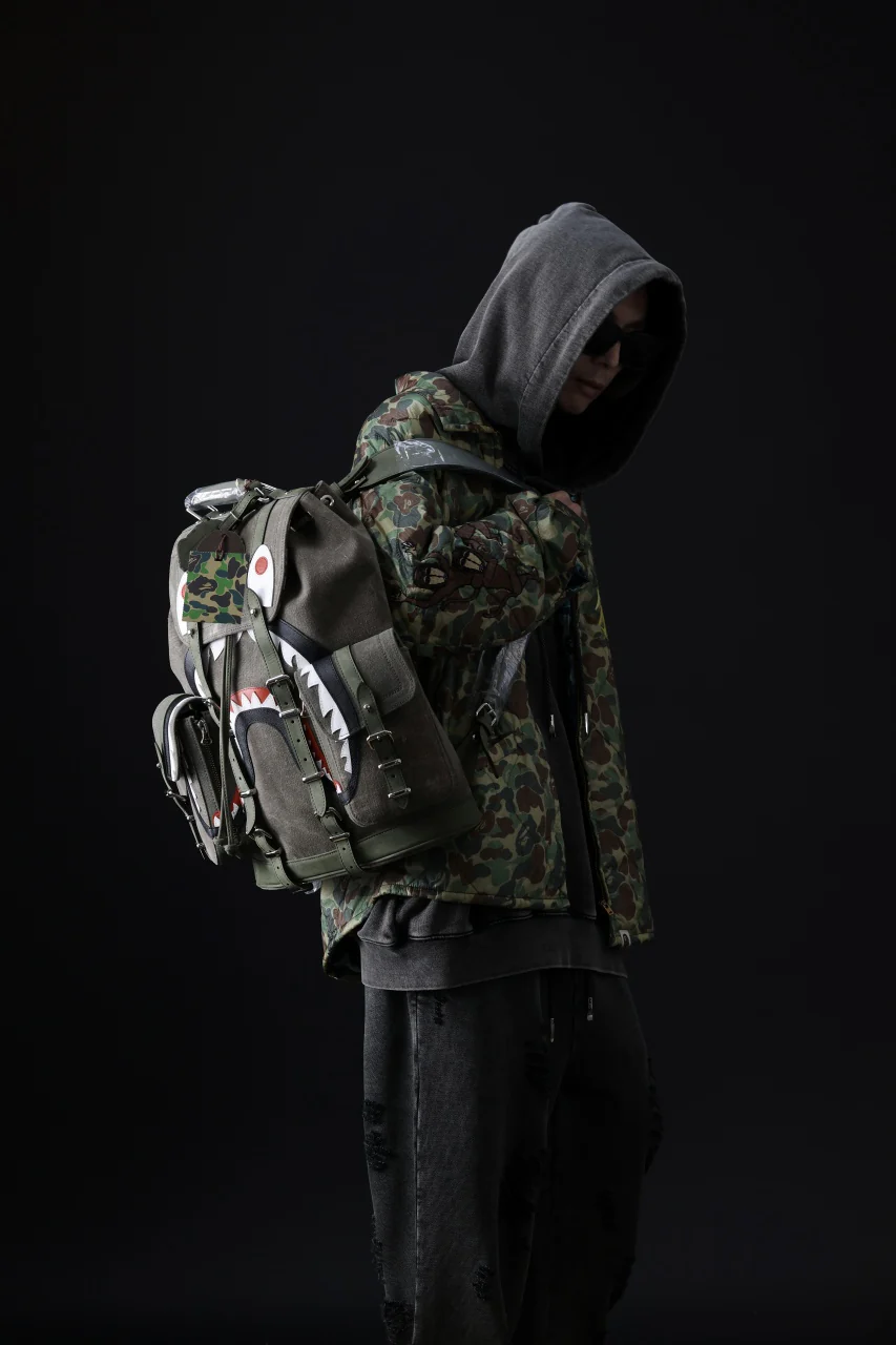 READYMADE x A BATHING APE® FIELD PACK (KHAKI) - Image 20