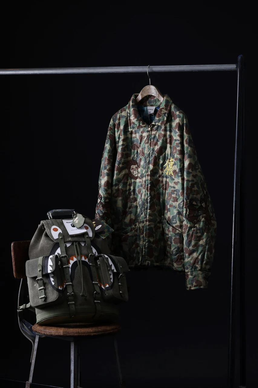 READYMADE x A BATHING APE® FIELD PACK (KHAKI) - Image 36